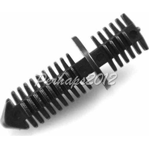 Set of 500 Pcs Double End Xmas Tree Retainers Clips 11/32" Stem Diameter for Maring & Automotive Trim Shops