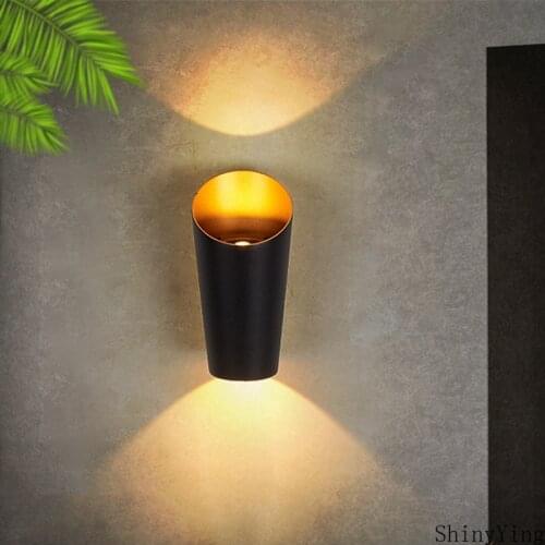 Outdoor Led Wall Lamp Waterproof Courtyard Villa Decoration Background Outdoor Wall Outdoor Lighting
