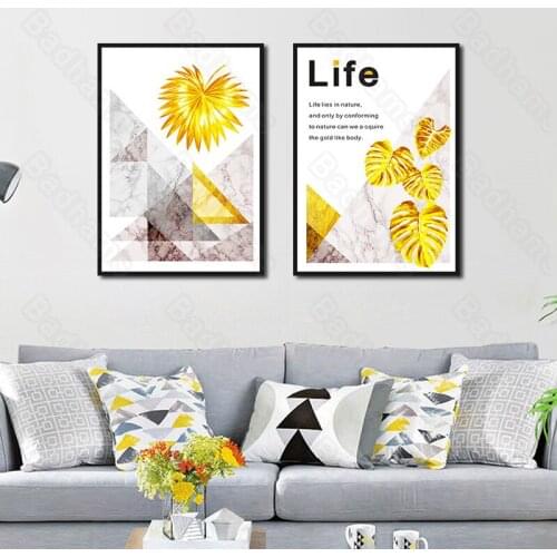 Wall Decoration Sofa Background Mural Bedroom Porch Staircase Hanging Paintings Meter Box Blocking English Alphabet Painting
