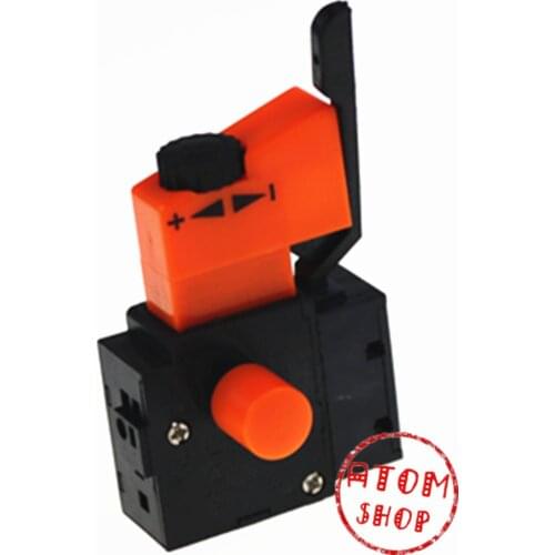 New FA2-6/1BEK Lock on Power Tool Electric Hand Drill Speed Control Trigger Switch Wholesale yellow 1pcs