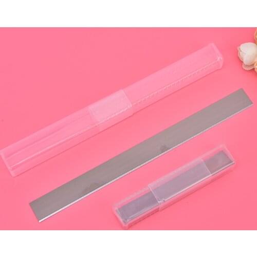 2Pcs 4"/8" Blade Tissue Cutters Handicraft Lovers DIY Polymer Clay Cutting Tools Stainless Steel Clay Cutter Blades