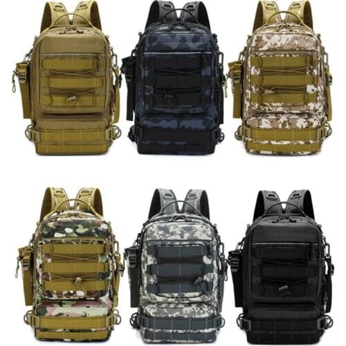 Nylon Waterproof Trekking Fishing Hunting Bag Backpack Outdoor Military Rucksacks Tactical Sports Camping Hiking