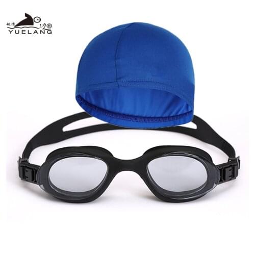 Bathing cap Swimming goggles set Unisex Plating Waterproof Anti-fog Goggles Adult Professional Swimming Glasses Anti-UV