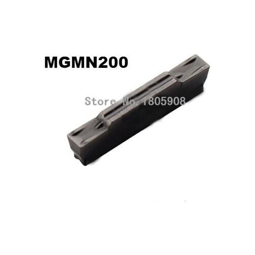 Free shopping 10pcs MGMN200-G NC slot cutting slot cutter carbide hard alloy blade for car black stainless steel general parts