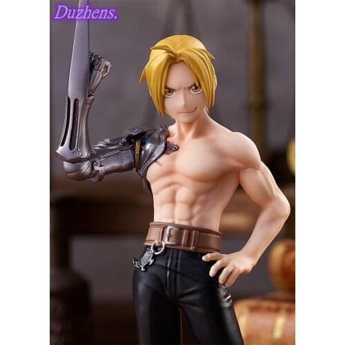 100% Original genuine Fullmetal Alchemist Edward Elric PVC Action Figure Anime Figure Model Toys Figure Collection Doll Gift