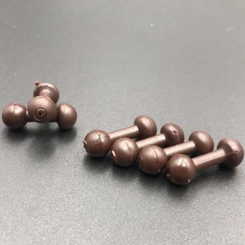 20XCarp Fishing Heli Chod Beads Rubber Soft Beads Flexi Ring Swivel Carp Lead Release Rig Chod System Helicopter Bead Leadcore