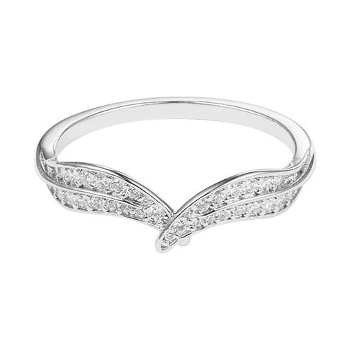 2021 New Original 925 Sterling Silver Jewelry Sparkling Leaves Rings for Women Wedding Party Gift Anillos Wholesale