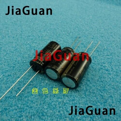 4pcs NEW ELNA ROA Cerafine 100V22UF 10X21MM 22UF/100V audio electrolytic capacitor 22UF 100V Black gold 100V 22UF
