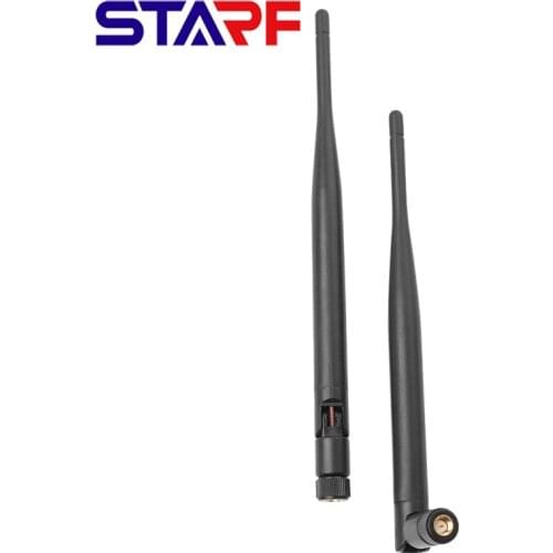 730-740mhz U-section microphone receiving rubber rod microphone antenna 5dBi 19.5cm SMA male