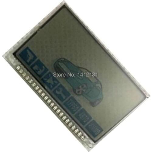 Keychain A61 Lcd display Metal Pin For Russian 2 Way Car Alarm System Twage Starline A61 LCD Remote Control Key Chain Fob