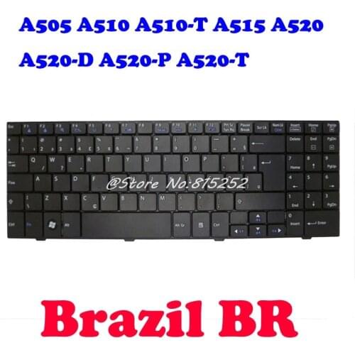 Laptop Keyboard For LG A505 A510 A520 MP-09M16BRA01 AENK5B034384AMB MP-09M16PA-9201 QL9 AEQL9600010 AEW73089808 Brazil BR New