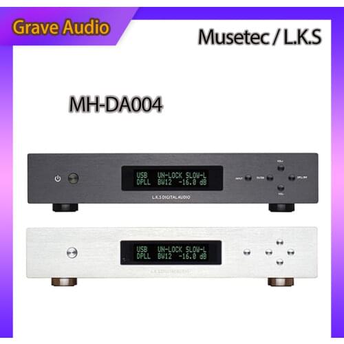 L.K.S Audio LKS MH-DA004 Dual ES9038pro DAC DSD USB upgraded Crystek CCHD-575 Coaxial BNC AES EBU DoP I2S Optical Audio Decoder