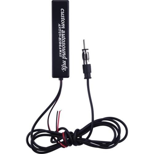 LAN-6206 12V Car Radio FM AM Antenna Signal Amplifier Booster 32-120MHZ for Marine Car Boat RV Car-Styling Electronic Parts