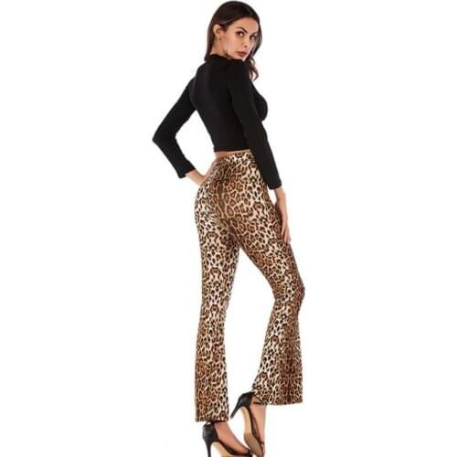 High Waist Flare Leggings Summer Vintage Flare Pants Elegant Women Fashion Sexy Bodycon Trousers Casual Bell Bottom Leggings