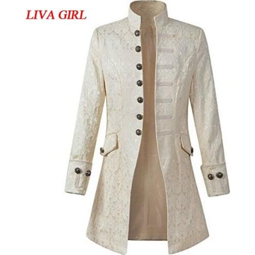 Adult Men Medieval Larp Viking Costume Leopold Gambeson Canvas Suede Turtleneck Jacket Battle Hero Outfit Winter Coat costume