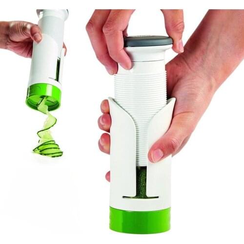 New Vegetable Slicer Creative Detachable 2 in 1 Spiral Slicer Vegetable Grater Kitchen Vegetable Fruit Cutter Kitchen Cooking