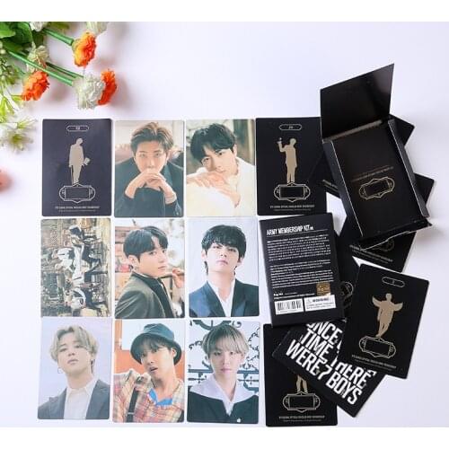 NEW KOREA KPOP Bangtan Boys Once Upon A Time There Were 7 Boys Same Photocards Member Ship Kit Cards Premium Photos