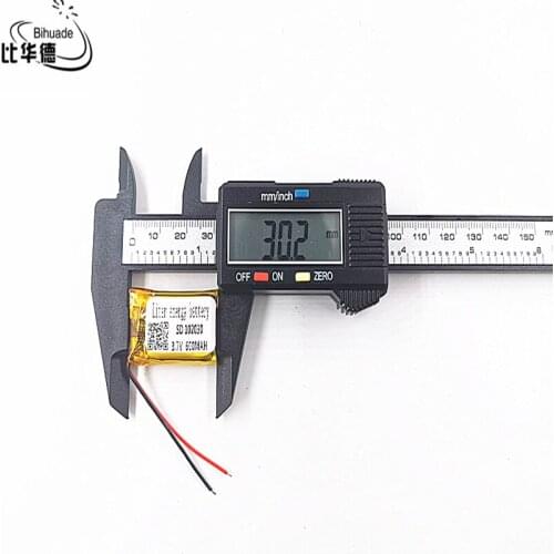Polymer lithium battery factory direct selling 102030 3.7V 600mAh portable LED charging desk lamp