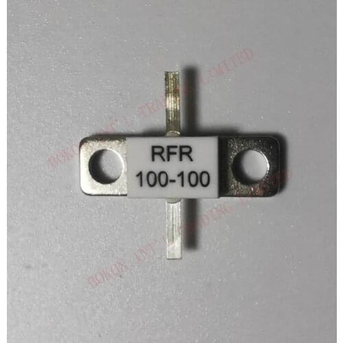 Flange Mount Resistors 100watts 100ohms DC-3.0GHz RFR100-100 BeO Ceramic High Power Dummy Load 100 Watts 100 OHMS DC-3GHz
