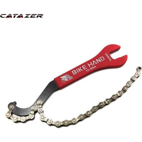 Chain Open End Wrench Disassembly Card Stop Disassembly Foot Wrench YC-502A Split Card Spinner Flywheel Lock Pedal Wrench Tool