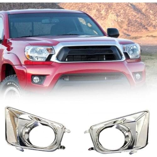 Fog Light Case ABS Car Fog Light Cover 8148204020 81210-08020 for Toyota Tacoma 12-15 SMOKED LENS BUMPER DRIVING FOG LIGHT LAMP