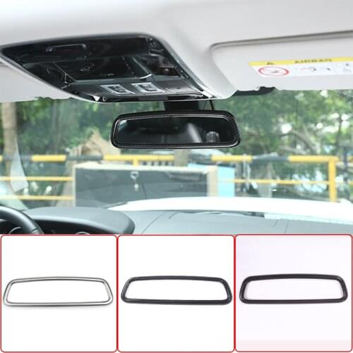 Carbon Fiber For BMW 3 4 Series X3 X5 X6 F15 F16 F25 F30 F31 F34 F32 F33 F36 E70 Car Interior Rearview Mirror Cover Trim Frame