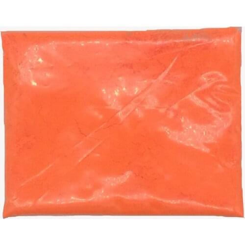 10g/lot Orange Colorful Fluorescent Powder Phosphor Pigment for Paint, Neon Powder Nail Art Polish, Make Up,14 Colors for Choose