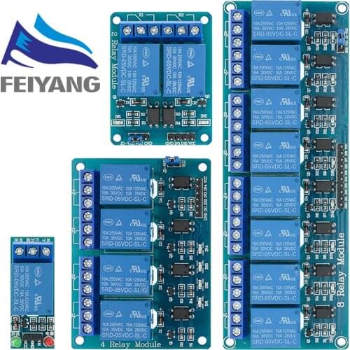 5v 1 2 4 8 channel relay module with optocoupler. Relay Output 1 2 4 8 way relay module for arduino