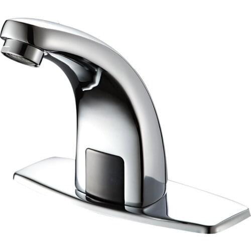 Bathroom Automatic Infrared Sink Hands Touchless Free Sensor Tap Cold Hot Water Saving Inductive Electric Basin Faucet Mixer