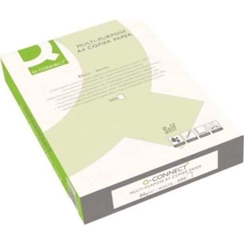 Printer Paper Q Connect A4 500 Sheets (Refurbished A+)