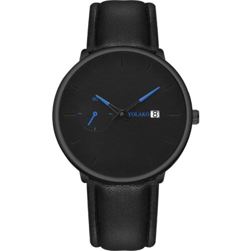 Men Watches Luxury Men Calendar Leather Strap Quartz Watch Men Military Sports Casual Wrist Watch relogio masculino Male Clock