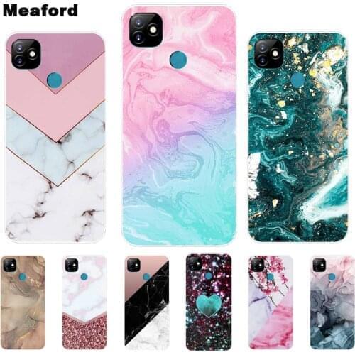 For ITEL Vision 1 Case new Fashion Marble silicon Soft TPU Back Cover Coque For ITEL Vision 1 Pro Phone Cases Vision1 Plus