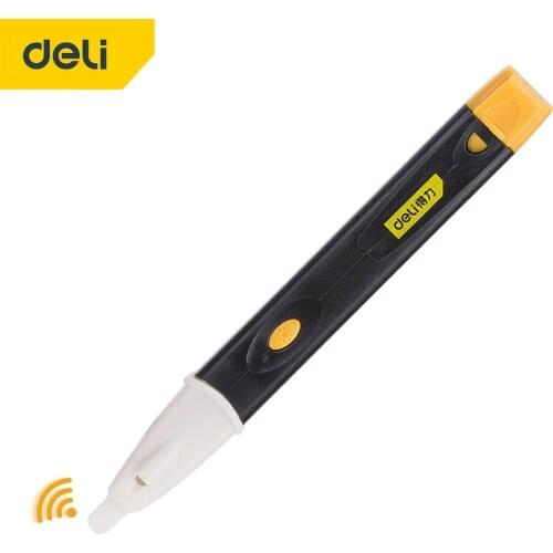 DELI Electronic Indicator 90-1000V Test Pen Power Socket Household Line Voltage Detector Sensor Electrician Special Tool