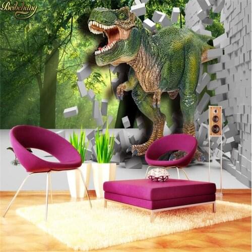 Beibehang papel de parede Custom Photo Wallpaper Mural 3D Child Dinosaur Ancient Animal TV Wall Background Wall paper