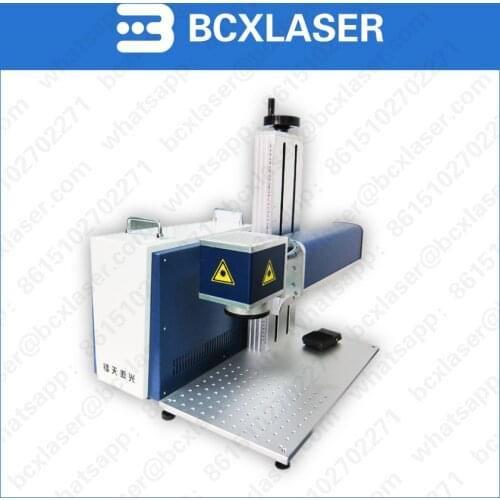 Metal portable fiber laser marking machine for sale