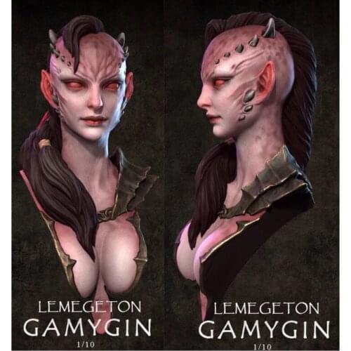 1/10 Resin Model Bust GK，Unassembled and unpainted kit