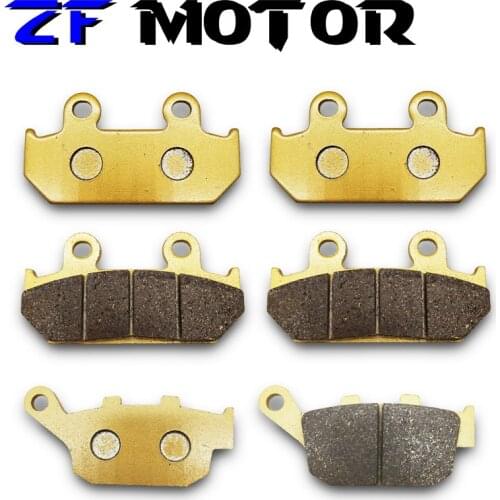 Motorcycle Front and Rear Brake Pads for HONDA XRV750 XRV 750 Africa Twin 1990 1991 1992 1993