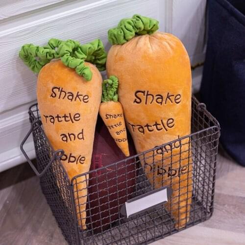 American pastoral style Plush Toy Stuffed Carrot Stuffed With Super Soft Pillow Christmas gift For Girl children Window display