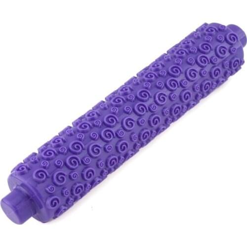 Adjustable purple plastic rolling pin and kitchen kits embossed fondant rolling pin and roll the modeling tool