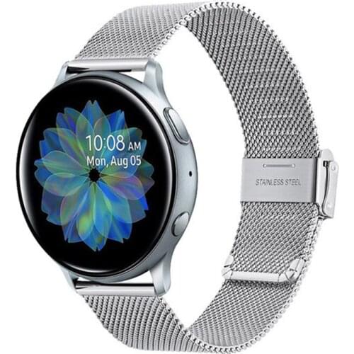 18mm 20mm 22mm Metal Magnetic Watchbands for Samsung Galaxy Watch 46mm Sports Replacement Wristband for Huawei Watch Gt Strap