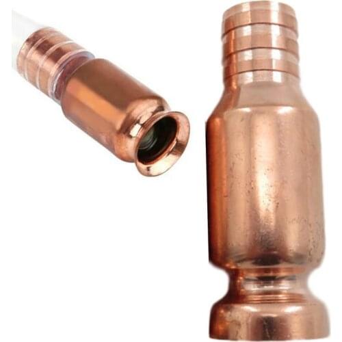 1 Pcs Red Copper Siphon Filler Oil Pump Manual Oil Suction Pipe Fittings Siphon Connector