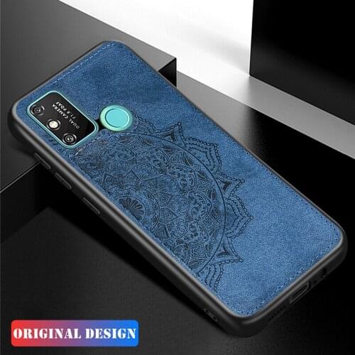 Cloth Silicone Case For Huawei P30 P40 Lite E Pro P Smart Y6 2019 Honor 8A 9A 10i 9X 20 10 Lite 9C 8S 7A 7S 3D Magnet Case Cover