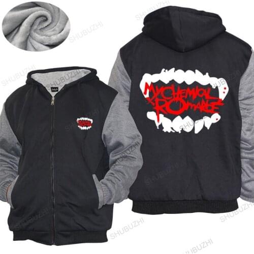 New fashion thick hoody MY CHEMICAL ROMANCE TH WRECKAGE WE RISE hoodies NEW OFFICIAL MCR THREE CHEERS warm coat male gift tops