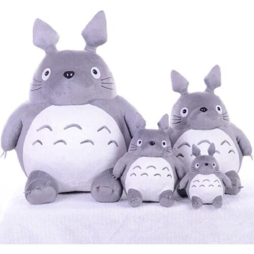 Totoro Stuffed Plush Toys Dolls Japanese Anime Miyazaki Hayao Cute Christmas Gift for Kids Children Cats TV & Movie Character
