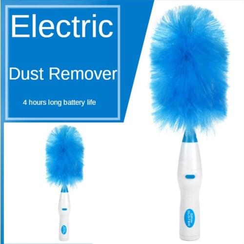 Spin Duster Cleaning Brush Rechargeable Dusting Duster 180 Degree Bending Electric Feather Duster Easily Remove Stains and Dust