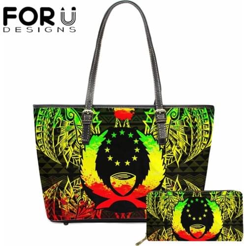 FORUDESIGNS Tote Bags Famous Brand Pohnpei Polynesian Tribal Printing Women Summer Beach Shoulder Bags Fashion Ladies Handbags