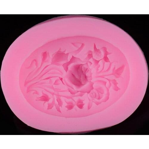 1PC Peony Flower Silicone Cake Mold Fondant Chocolate Modeling MouldCake Decorating Baking Tools
