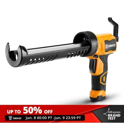 DEKO Automatic Electric Glue Gun 170mm/min Heat Hot Melt Multi-function Electric Pressure Sewing Seams Sealant Waterproof Glue