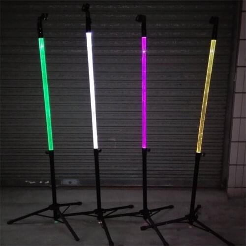DHL Free colorful glowing flashing LED microphone stand LED microphone base for singer bar supply glow Nightclub Performers