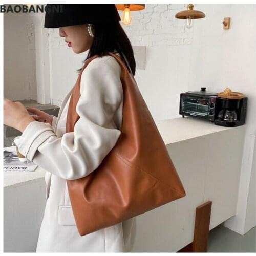 Leather Casual Bag Vintage Women Bags Luxury Handbags for Women Designer Fashion Shoulder Bag Big Womens Bag Shopper